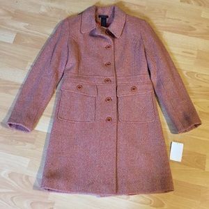 Frenchi Orange Coat Size S